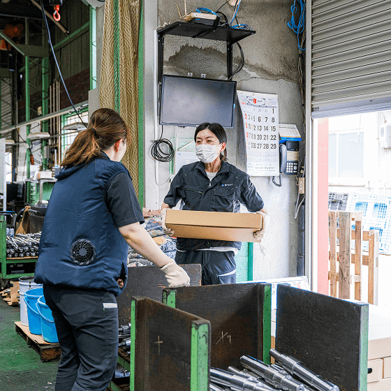 都製作所の業務の様子